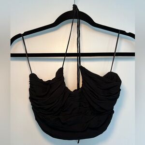 Black Zara Haltertop